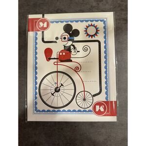 Disney’s Mickey Mouse Bicycle Print By Scotty Reifsnyder